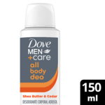 Desod.aero.all Body Men Dove 150ml Shea&cedar