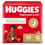 Fralda Desc.huggies Supreme Care Hipzin.58un G
