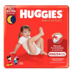 Fralda Desc.huggies Supreme Care Hipzin.54un Xxg