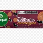 Biscoito Leite Maltado Piraque 132g Caramelizado