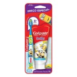 Kit Minions Colgate Un Escova +gel D.