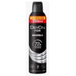 Desod.aerossol Dryon 250ml Men Invisib.72h