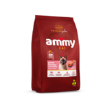 Racao P/gatos Ammy Cat 1kg Ad.cast.salmao