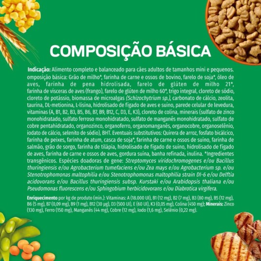Racao P/caes Dog Chow 900g Ad.min.pequeno