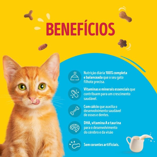 Racao P/gatos Friskies 850g Filhote/frango