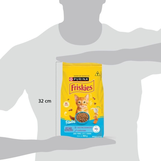 Racao P/gatos Friskies 850g Filhote/frango