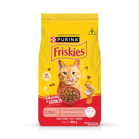 Racao P/gatos Friskies 850g Delicias Granja