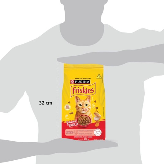 Racao P/gatos Friskies 850g Delicias Granja