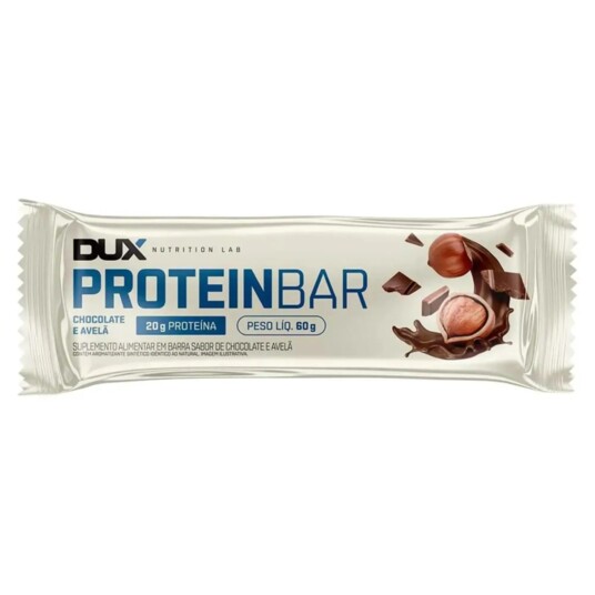Barra de Proteina Dux 60g Chocolate/avela