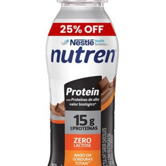 Bebida Lact.nutren 260ml 15g 25%off Z.lac.chocolat