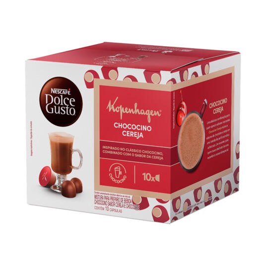 Caps.chococino Dolce Gusto 170g Cereja C/10