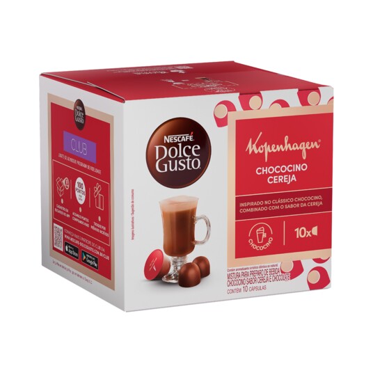 Caps.chococino Dolce Gusto 170g Cereja C/10