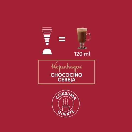 Caps.chococino Dolce Gusto 170g Cereja C/10