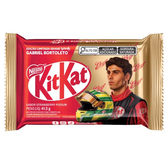 Chocolate Kit Kat 41,5g Strawb.podium