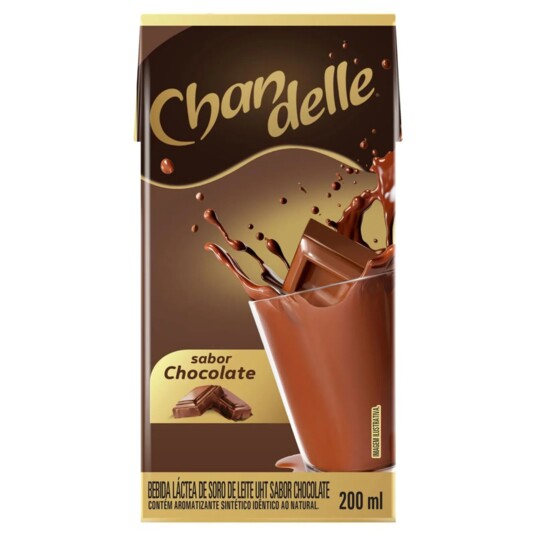 Bebida Lact.chandelle 200ml Chocolate Uht