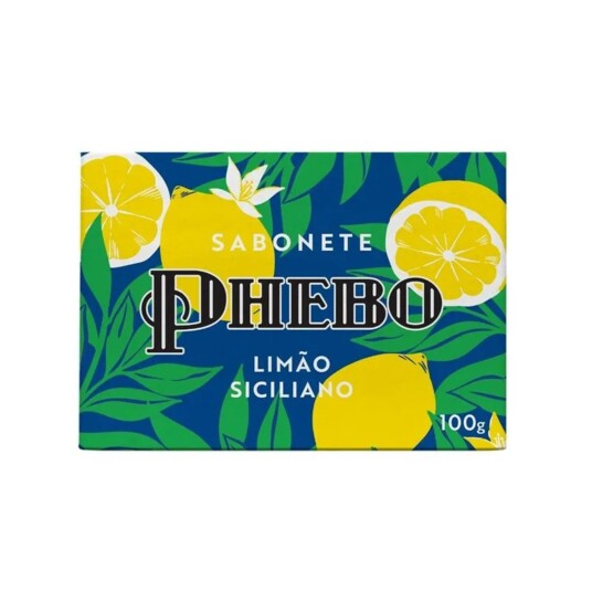 Sabonete Barra Phebo 100g Limao Siciliano