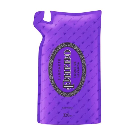 Sabonete Liq.phebo 320ml Lavanda Refil