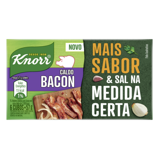 Caldo Knorr 57g Bacon C/louro