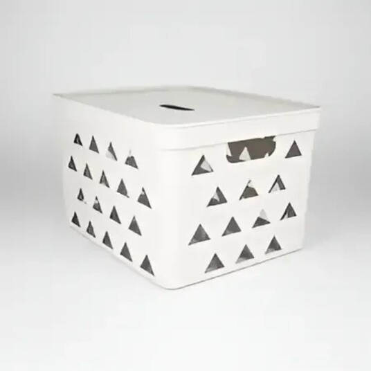 Organizador Triangulos Xplast 34,5l C/tampa