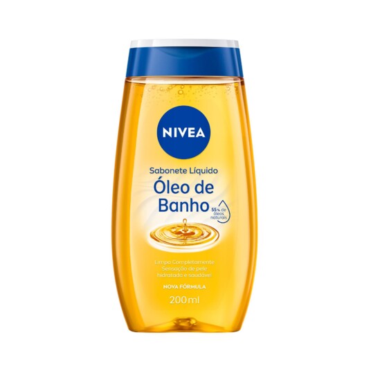 Sabonete Liq.nivea 200ml Oleo de Banho