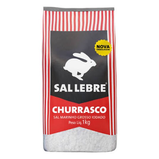 Sal P/churrasco Lebre 1kg Marinho