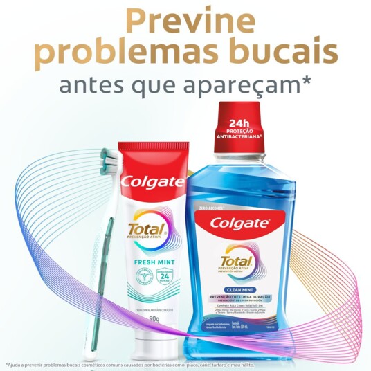 Creme Dental Colgate Total 180g Fresh Mint