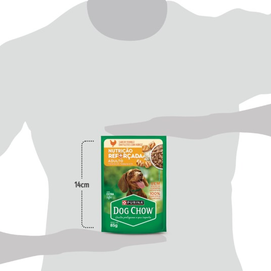 Papinha P/caes Dog Chow 85g Ad.fgo.arroz