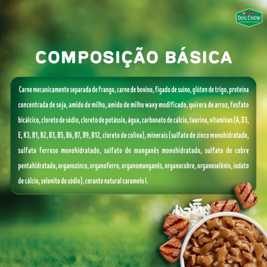 Papinha P/caes Dog Chow 85g Ad.carne Arroz