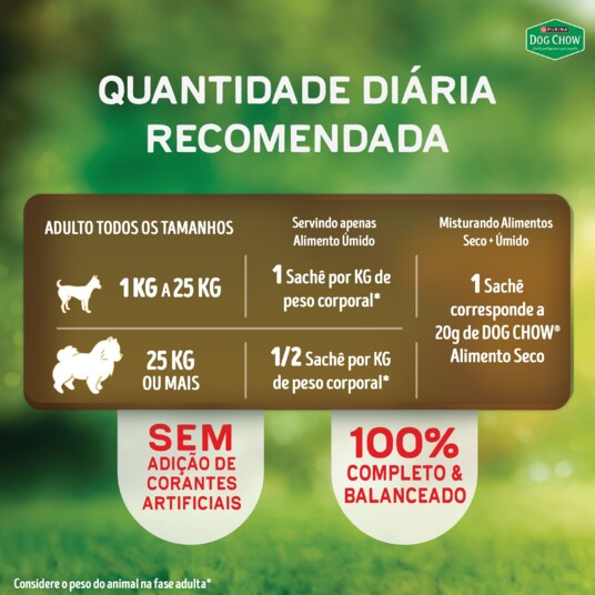 Papinha P/caes Dog Chow 85g Ad.carne Arroz