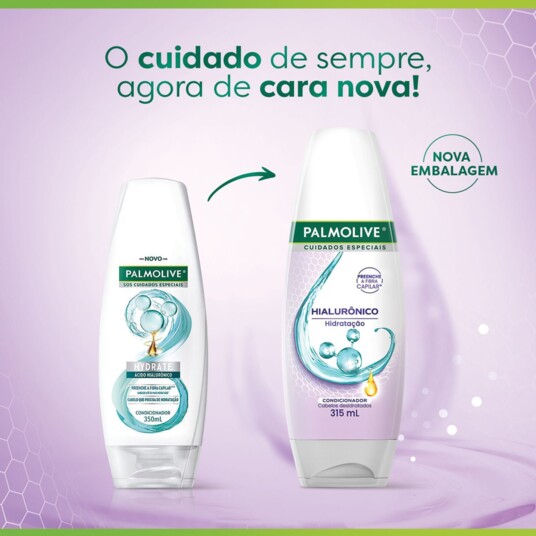 Cond.palmolive 315ml Hialuronico