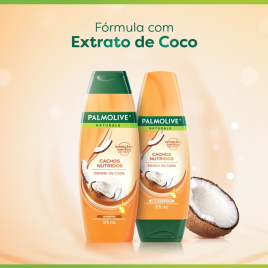 Cond.palmolive 315ml Cachos Nutridos