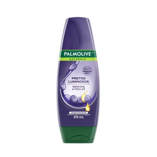 Cond.palmolive 315ml Pretos Luminoso