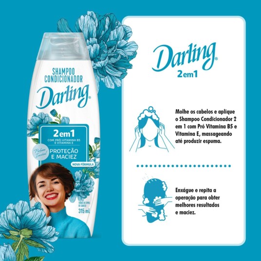 Shampoo Darling 315ml 2em1