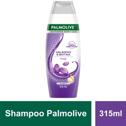 Shampoo Palmolive 315ml Colageno/biotin