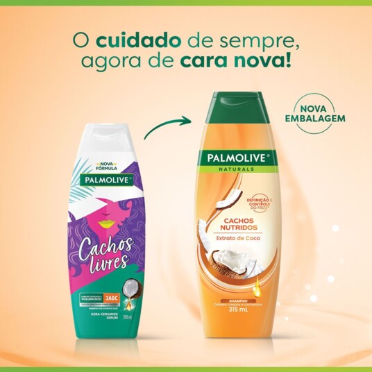 Shampoo Palmolive 315ml Cachos Nutridos