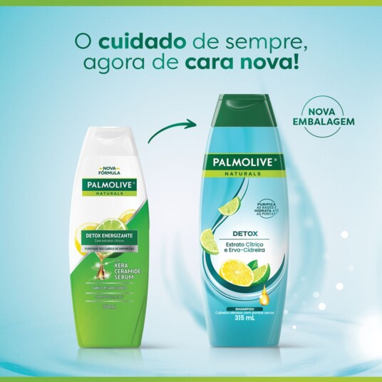 Shampoo Palmolive 315ml Detox