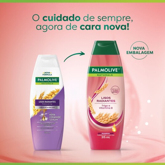 Shampoo Palmolive 315ml Lisos Radiantes