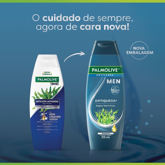 Shampoo Palmolive 315ml Anticaspa Antiq