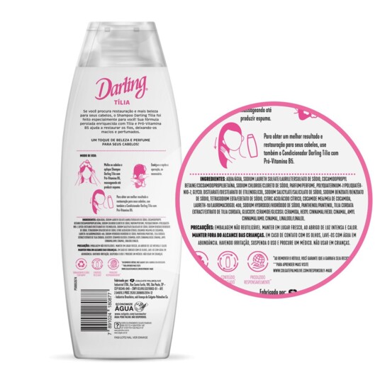 Shampoo Darling 315ml Tilia