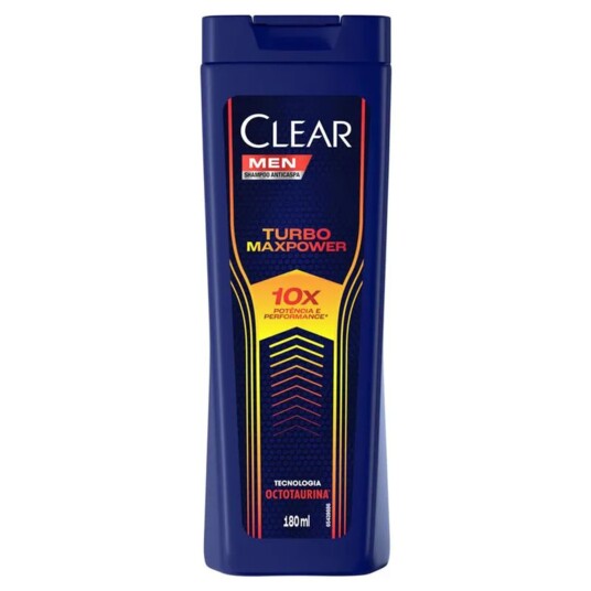 Shampoo Antic.clear 180ml Men Turbo Max
