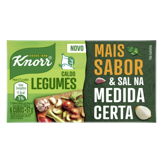 Caldo Knorr 57g Legumes