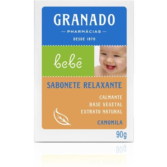 Sabonete Barra Bebe Granado 90g Camomila