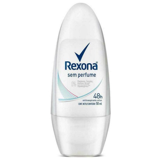 Desod.roll-on Rexona 50ml S/perfume