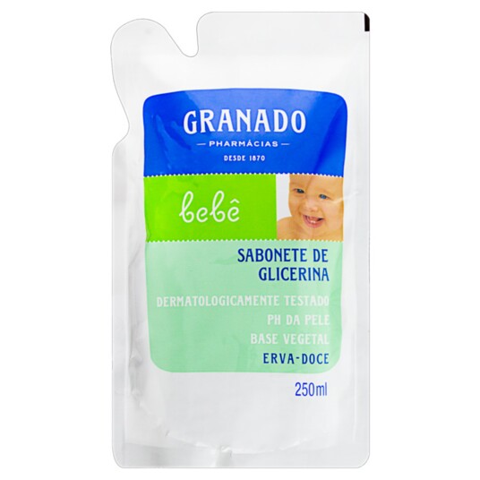 Sabonete Liq.ref.bebe Granado 250ml Erva Doce