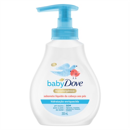 Sabonete Liq.baby Dove 200ml Hidra.enrique.