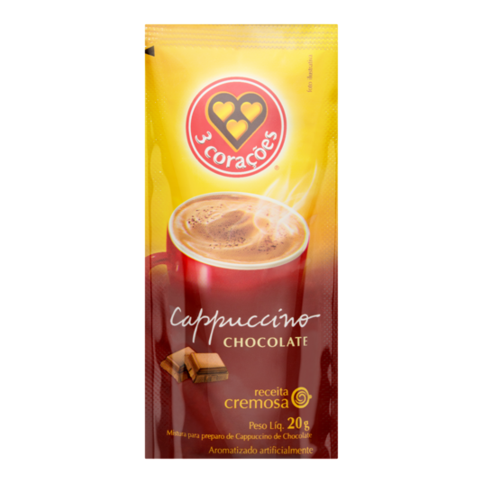 Cafe 3 Coracoes 20g Cappucc.chocola