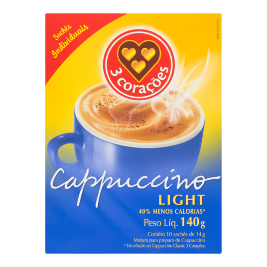 Cafe 3 Coracoes 140g Light