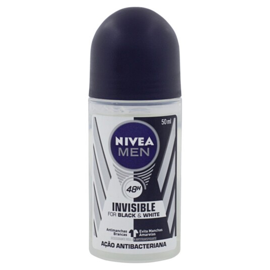 Desod.roll-on Nivea 50ml Black White Po.