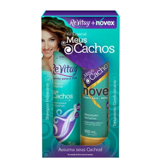 Kit Sh.+cond.novex 2x300ml Meus Cachos