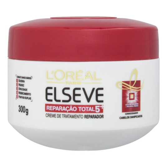 Creme de Tratamento Elseve 300g Reparacao Total